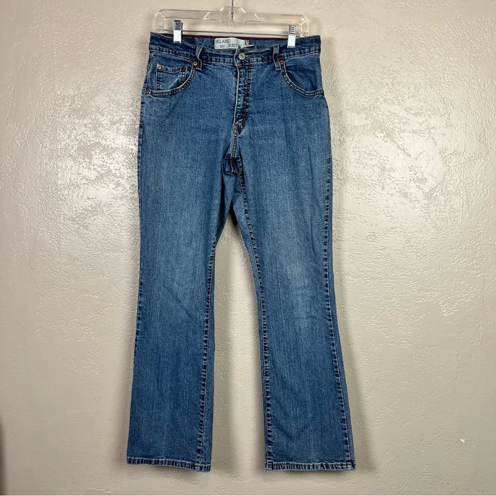 Levi's 550 Relaxed Bootcut Denim Jeans Women's 10 MED Blue Mid Rise Cotton Blend